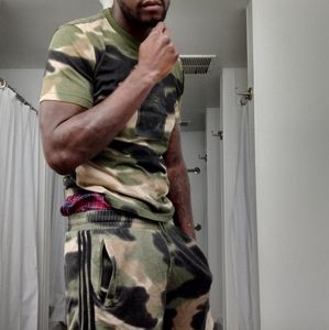 1st Versatility: Adidas 2-piece Short and Tee